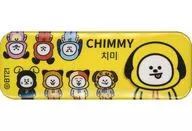 CHIMMY"BT21方形徽章收藏品"