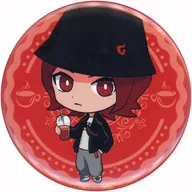 Main character (PERSONA 2: INNOCENT SIN) "Persona 25th anniversary collaboration cafe powered by Animax Cafe + Trading metal badge"