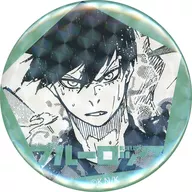 Rin Itoshi (front / sweat) "Blue Rock Trading by Character metal badge Rin Itoshi"