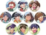 10-Type Set "Nintama Rantaro Illustration Everyone Walks Downtown Ver. Trading metal badge ver. A"