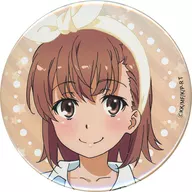 Mikoto Misaka (A / Face Up) 75 mm metal badge "MOLLY. ONLINE Scratch A Certain SCIENTIFIC Railgun T" F-1 Award