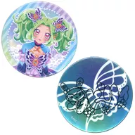 Ravili metal badge Set (2 piezas) "Pretty All Friends WEB Demarquía 7 th Twinkle Butterfly Jewel" F-4 Award