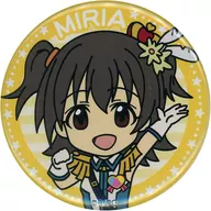 Miria Akagi "idol Master Cinderella Girls Trading metal badge Vol. 2"