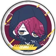 Hirazu "Wind Boys! metal badge 06. Civil clothes ver. C (POP Art)"