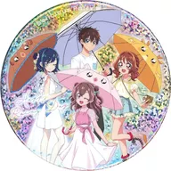 Set (hologram) "Delicious party precure Happy Rainy Day metal badge" Precure Pretty Store limited