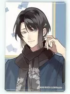 E. Matsui "Katana Ranbu -ONLINE - Square metal badge Collection (Light dressing) Eight Edition"