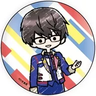 C. 楓山 蓮太郎 "Virtual YouTuber Hima Shokudo metal badge 01. Graph Art Design"