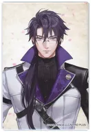 Nikko Ichimonji "Kataken Ranbu -ONLINE - Square metal badge Collection (standing in standing standing) "