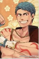 Kunihiro Yamabushi "Tsurugi Ranmai -ONLINE - Emaki Square metal badge Collection one year anniversary celebration "