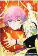 Toshiro AKITA "Katana Ranmai -ONLINE - Emaki Square Can Badge Collection First Anniversary Memorial Picture "