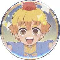 善逸 Agatsuma "Demon Slayer: Kimetsu no Yaiba ×ufotable Cafe× Machi ★ Asobi CAFE12 Constellation Event 2022 Random metal badge B"