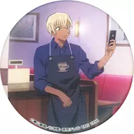 "CASE CLOSED Blind Mat metal badge Camera Ver." by Toru Amuro (full length / half length)