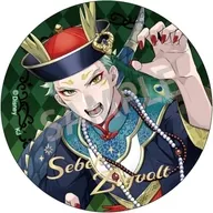 Sebek Zigvolt(烫金)"迪士尼Twisted Wonder Land高级时装·礼服ver.集换式徽章vol.2>