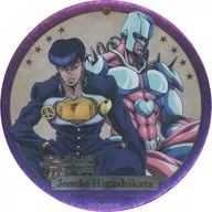 Josuke Azuma & Crazy Diamond "JOJO'S BIZARRE ADVENTURE Anime 10th Anniversary Exhibition Drawing metal badge Collection (decoration specifications)"