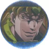 DIO (Left-facing) "JOJO'S BIZARRE ADVENTURE Anime 10th Anniversary Exhibition Scene photograph metal badge Collection 4 Stardust Crusaders B"