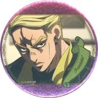 Prosciutto "JOJO'S BIZARRE ADVENTURE Anime 10th Anniversary Exhibition Scene photograph metal badge Collection 8 Golden Wind B"