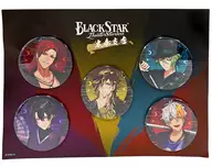 76 mm aggregate metal badge set' Blaqstarr -Theater Starless - x Toei Uzumasa Theater Village x Randen in Uzumasa branch'