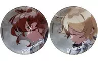 吾導 Sakimichi (Enforcer & Fiametta) metal badge Set "Arknights" April 2022 Official mail order goods Purchase benefits