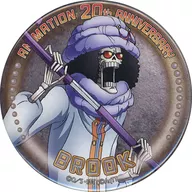 Brooke "One Piece tóquio One Piece Tower 20 th Anniversary Can Badge Second"