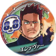 Endeavor Birthday metal badge (2022) "MY HERO ACADEMIA"