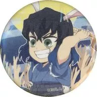 Hashibira Inosuke "Demon Slayer: Kimetsu no Yaiba ×ufotable Cafe / Machi ★ Asobi CAFE Otsukimi Event 2022 Japanese Paper Style Random metal badge"