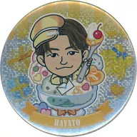 Komori Hayabusa (GENERATIONS) 75 mm metal badge (Petit Character) Special Online Booth ~ White Day 2022 ~ Goods