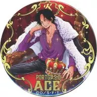 Port Gas D. Ace "ONE PIECE Hai Premium metal badge" sólo en Seven-Eleven