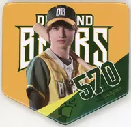 Koji Kominami Home Base Type metal badge "『 ACTORS ☆ LEAGUE in Baseball 2022 』 DIAMOND BEARS ONLINE KUJI" C-9 Award