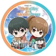 Yuhi & Samidare "Trading metal badge Lucifer and the BISCUIT HAMMER Mini Character"