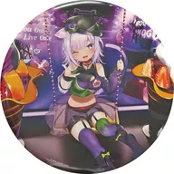 Nekomata Okayu BIG metal badge stand "Virtual YouTuber Hololive Nekomata Okayu 1st Live. 『 Poizunya Shindoromu 』"