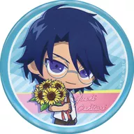 忍足侑士 缶バッジ 「DMMスクラッチ! 新テニスの王子様 ハッピーサマーバレンタイン」 D-11賞
