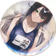 Kaede Kazuha (B : La condición para pagar las deudas de mis padres era vivir con la chica de secundaria más bonita de Japon) 75 mm metal badge "Demarquía Hikido Fantasía Bunko Natsu no Waku Online Demarquía" Premio D-15