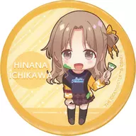 Ichikawa Hinana "THE IDOLM@STER SHINY COLORS×SMILE BASE CAFE SMILE FESTIVAL RANDOM metal badge"