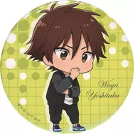 和谷 Yoshitaka (Chibi Character) 76 mm metal badge "KUJI Hikido Hikaru no Go Online KUJI Hokuto Cup Ver." D-7 Prize