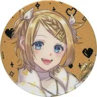 Kyoon Lynn (Glitter) metal badge "Rakuten Collection VOCALOID Kagamine Rin/Len Happy 14th Birthday" E-7 Prize
