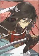 Kanesada IZUMINOKAMI "Katana Ranbu -ONLINE - Polar Square metal badge Collection Fighting / First Edition"