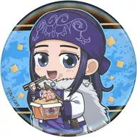 Asirpa "Golden Kamuy x Bakudanyaki Honpo Trading metal badge"
