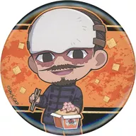 Teniente Tsurumi "Golden Kamuy x Bakudanyaki Honpo Trading metal badge".