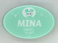 Mina Random Name Badge "TWICE JAPAN FAN MEETING 2022" ONCE DAY "