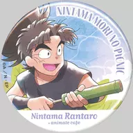 Hachizaemon Takeya "Nintama Rantaro Shinobazu Mori no Picnic no Dan ×Hareza Ikebukuro by animatecafe Trading metal badge Picnic ver."