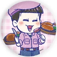 Todomatsu "Osomatsu san ~ ヒピポ tribe and shining fruits ~ metal badge 21. Graph Art Design"
