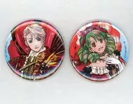 Cheryl Nome & Lanka Lee metal badge 2 set "Macross F" MACROSS : THE ART 1982-2018 goods