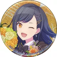 Anzu Shiraishi Glitter metal badge "プロジェクトセカイ Colorful Stage! feat. Hatsune Miku Glitter metal badge Event Illustration Collection Vol. 9 a" Colorful Palette StoreBOX Purchase benefits