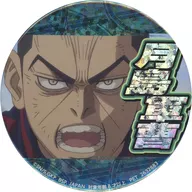 Sergeant K Tsukishima (without Hachimaki) Hologram metal badge "GOLDEN KAMUY"