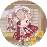 Zashiki Warashi Original metal badge "Abandoned Girl" Molly Online Moo Leafa ンタジー limited
