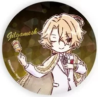 Gilgamesh "Fabulous Night Hologram metal badge (65 mm) 01. Cafe ver. Graph Art Design"