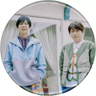 Hiroshi Kamiya & Daisuke Ono (Kamiya : light blue / Ono : green) trading metal badge "Dear Girl ~ Stories ~ Festival Carnival 15 Year Festival"