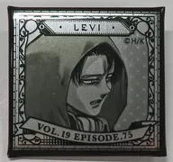 リヴァイ・アッカーマン(VOL.19 EPISODE.75) 「進撃の巨人 ”MEMORIAL FRAGMENT” リヴァイバースデー2021 トレーディングスクエア缶バッジ」