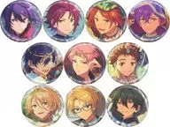 Conjunto de 10 tipos "Ansanburu Stars! Tema Scout Can Badge [2021 AUTUN] -Idol Side -"