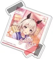 Karen Chan "Acrylic Badge Uma Musume Pretty Derby Vol. 2 a"